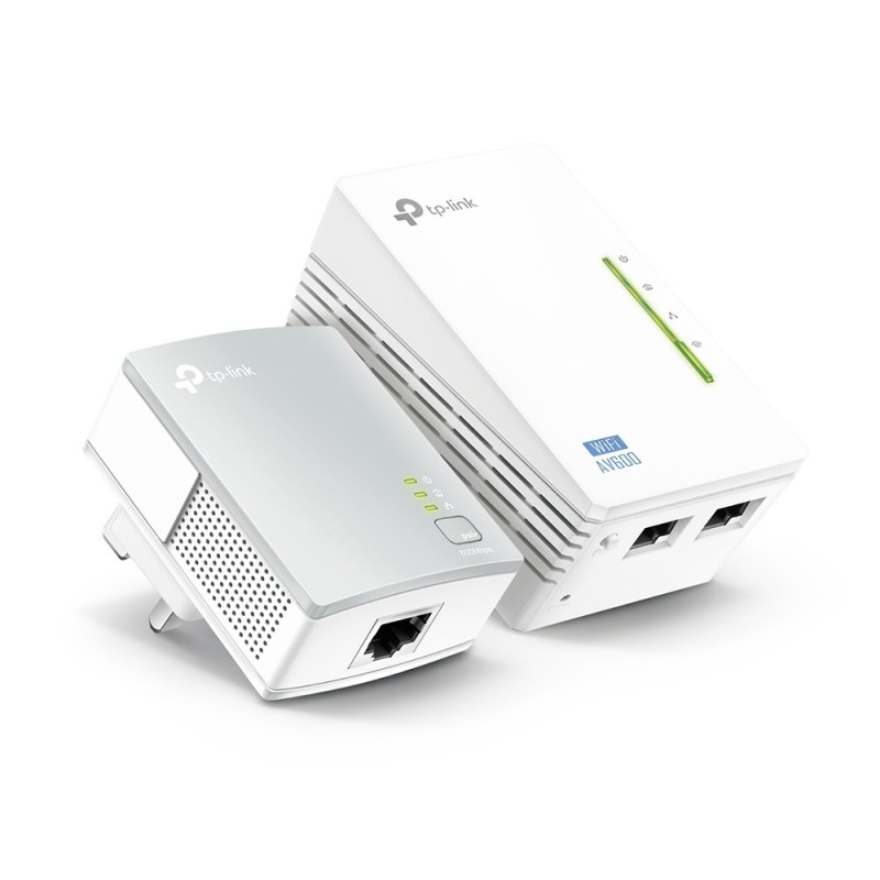 TP-Link TL-WPA4220 KIT 600 Mbit/s Ethernet LAN Wi-Fi White 2 pc(s)